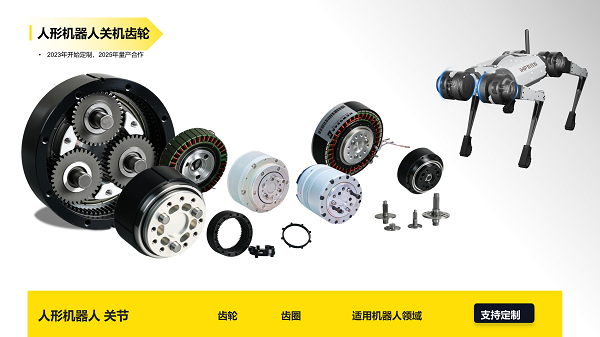 合發(fā)齒輪：關(guān)節(jié)齒輪賦能機(jī)器人行業(yè)，驅(qū)動(dòng)智能傳動(dòng)新變革